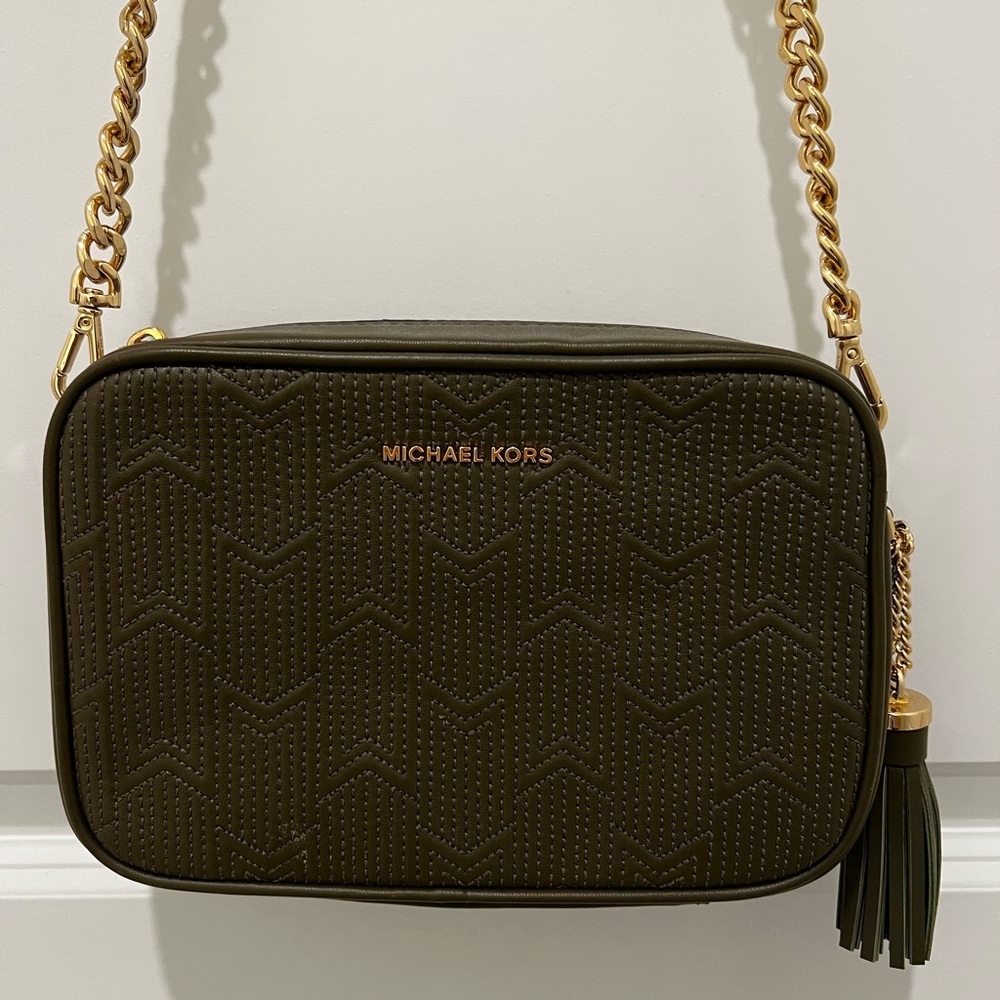 Michael Kors Quilted Ginny Crossbody Bag
